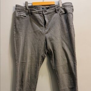 Lauren Ralph Lauren Women's Gray Skinny Jeans